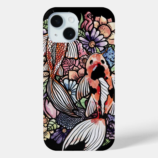 Koi Pond Case-Mate iPhone Hülle (Rückseite)