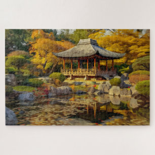 Koi Pond japonais Jigsaw Puzzle pour adultes