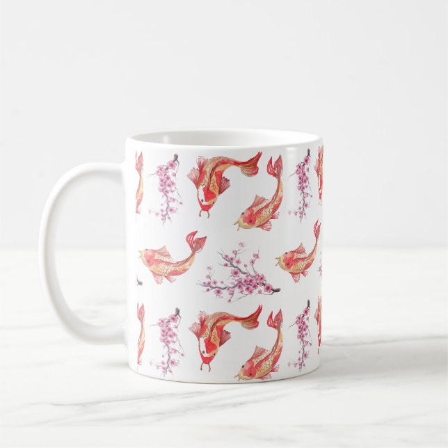 Koi Pond Kaffeetasse (Links)