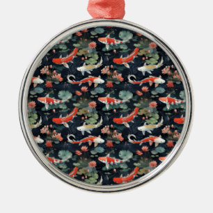 Koi Pond Ornament Aus Metall