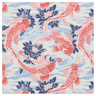 Koi Pond Serenity Stoff