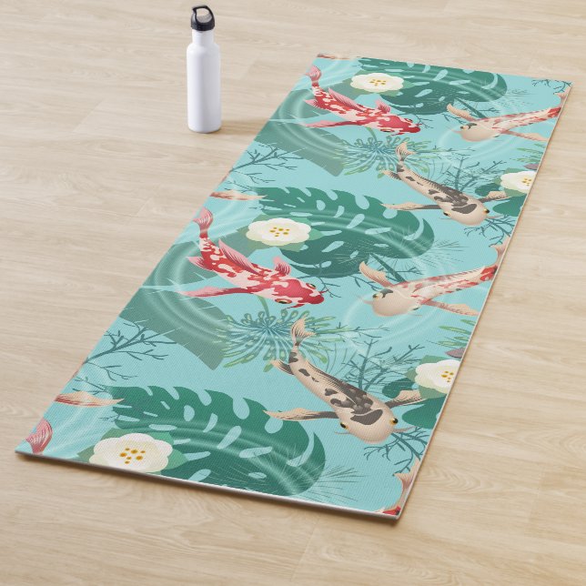 Koi Pond Yogamatte (Beispiel)