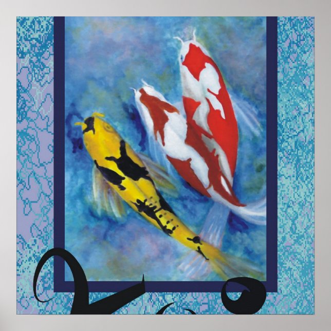 Koi Print Poster (Vorne)