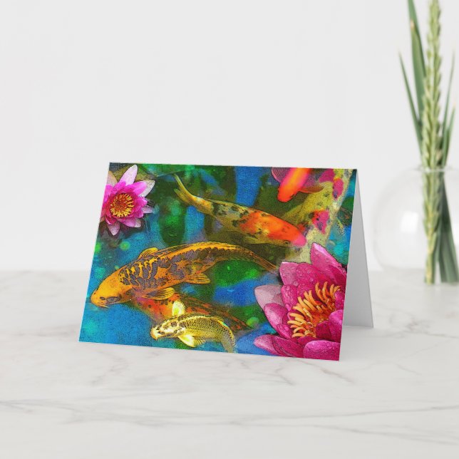 koi Spiel Karte (Vorderseite)