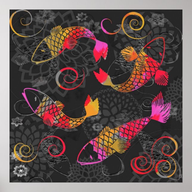 Koi Spirit Poster (Vorne)