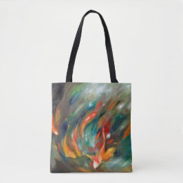 Koi Storm - Benutzerdefinierte All-Over-Print-Trag Tasche