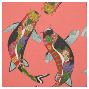 koi-Strahlung Stoff