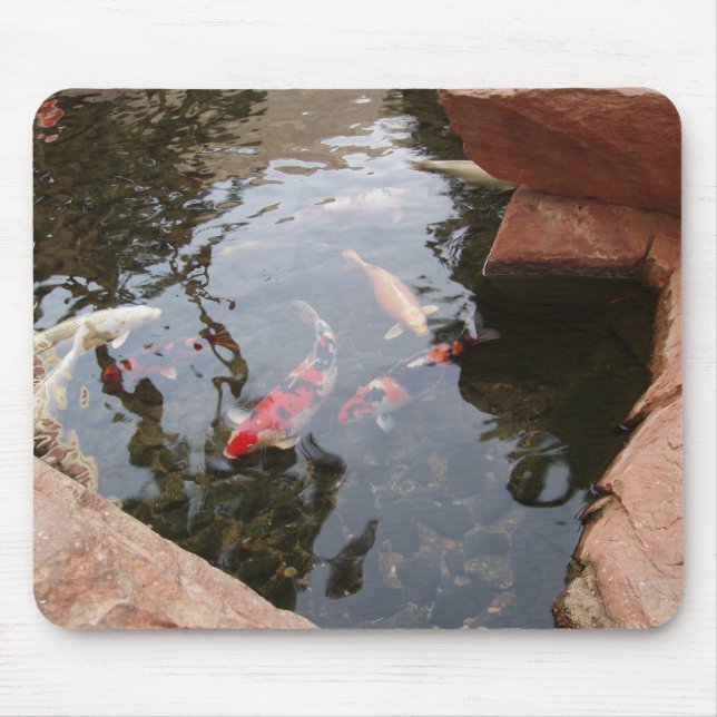 Koi Teich Mousepad (Vorne)