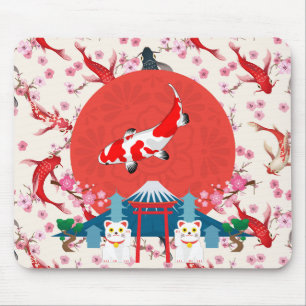 Koi-Teich Mousepad