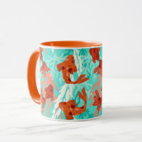 Koi und Goldfish Tasse