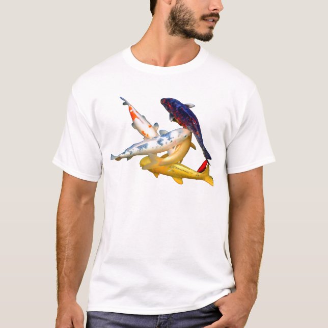 Koi Webart-T - Shirt (Vorderseite)