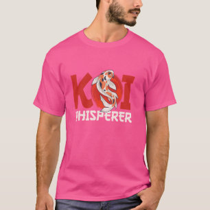 Koi Whisperer Japanischer Fisch T-Shirt