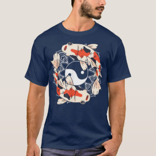 Koi Yin Yang Asian Carp Nishikigoi Japanese Koi Ca T-Shirt
