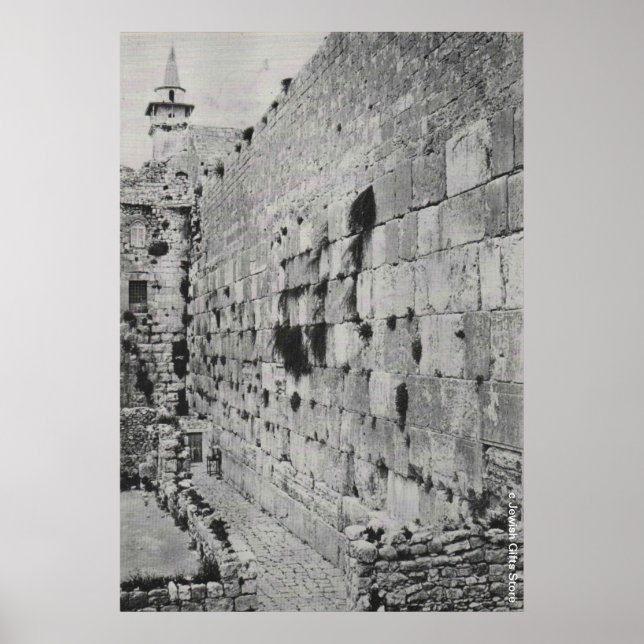 KOISEL - 1870 - WAILINGWAND - ISRAEL - POSTERS POSTER (Vorne)