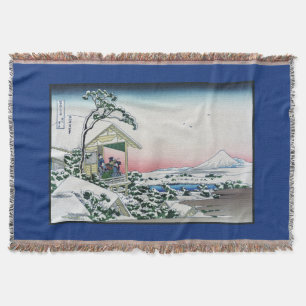 Koishikawa Teehaus Blick auf Mt. Fuji von Hokusai Decke