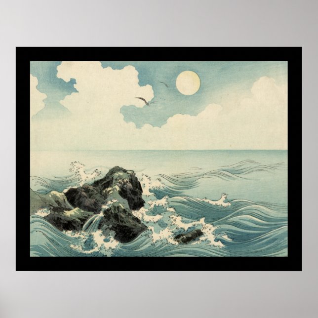 Kojima Island (schwarz) Poster (Vorne)