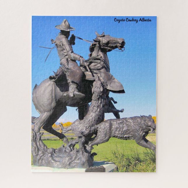 Kojote Cowboy Alberta (Vertikal)
