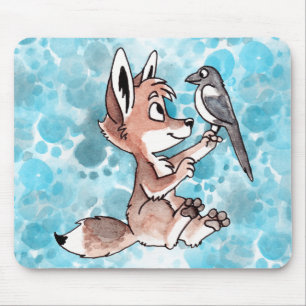 Kojote und Elster Mousepad