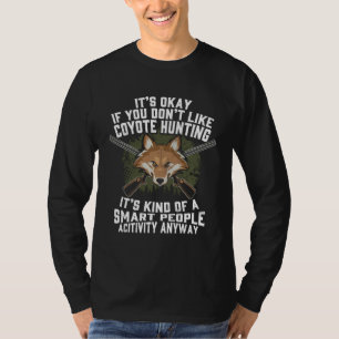Kojotenjagd Jagd Für Männer Yote Kojote Braun T-Shirt
