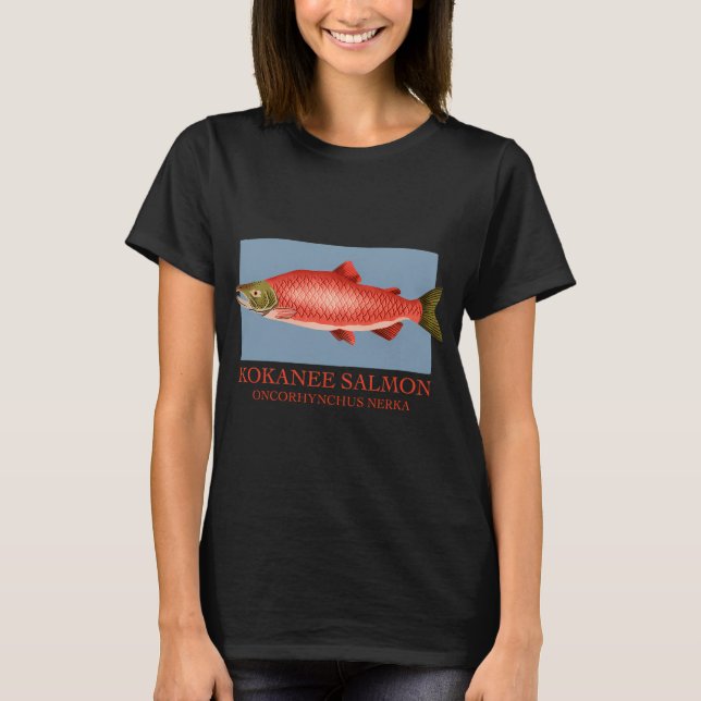 Kokanee-Lachs T-Shirt (Vorderseite)