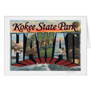 Kokee Staat Park, Hawaii - Große Briefszenen