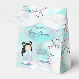 Kokeshi Doll Baby Dusche Danke Geschenkschachtel