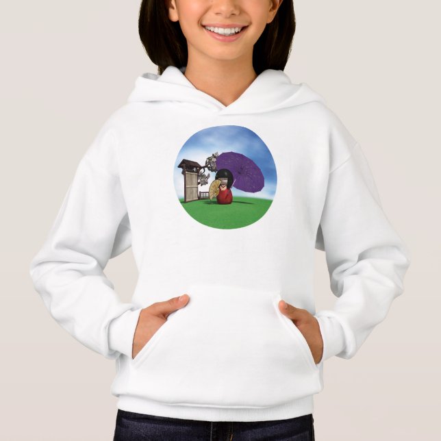 Kokeshi Doll Hoodie (Vorderseite)