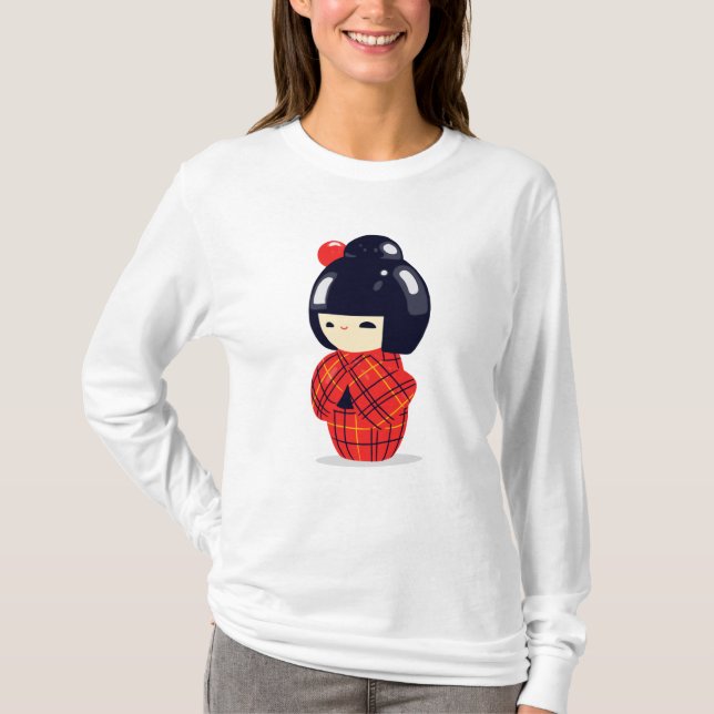 Kokeshi-Doll T-Shirt (Vorderseite)
