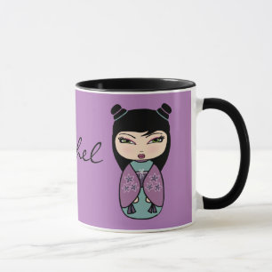 Kokeshi Doll Tasse