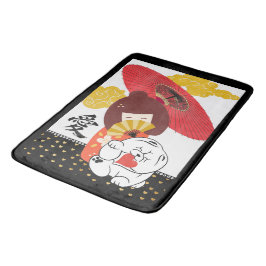 KOKESHI LIEBE Chow Hund Herz KRATTE MATTE