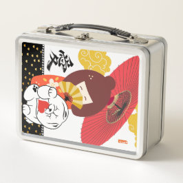 KOKESHI LOVE  Chow Valentine  Metall Brotdose