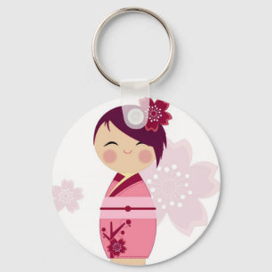 Kokeshi Schlüsselanhänger