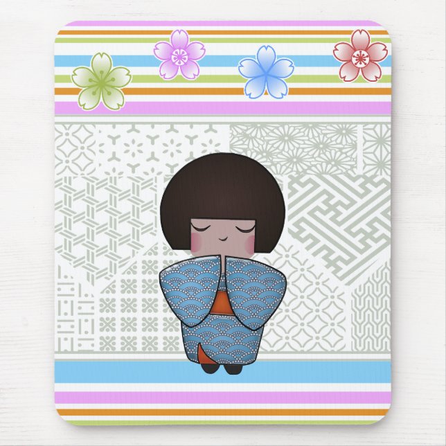 Kokeshi seigai mousepad (Vorne)