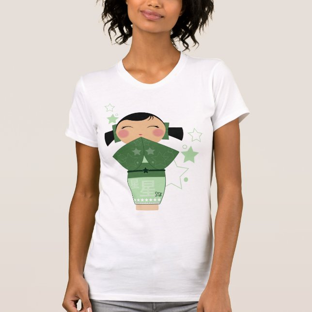 Kokeshi Stern T-Shirt (Vorderseite)