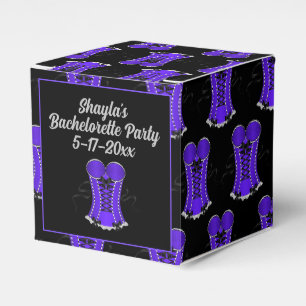 Kokett Lila Corset Cube Geschenkschachtel