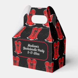 Kokett Red Corset Gable Geschenkschachtel
