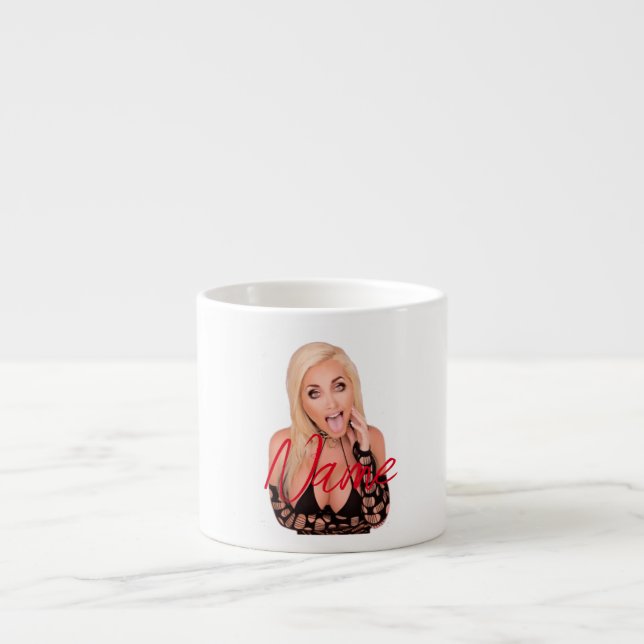 Kokette blonde Thunder_Cove Espressotasse (Vorderseite)