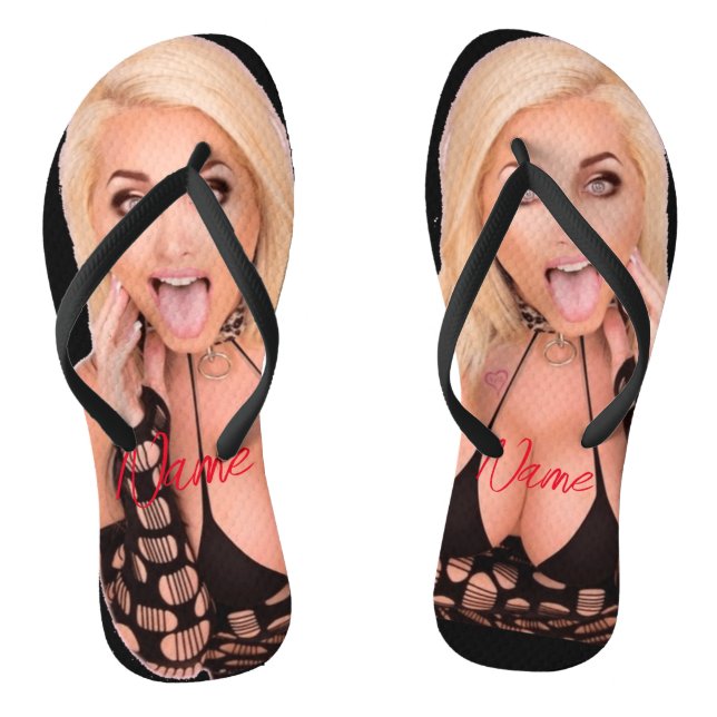 Kokette blonde Thunder_Cove Flip Flops (Fußbett)