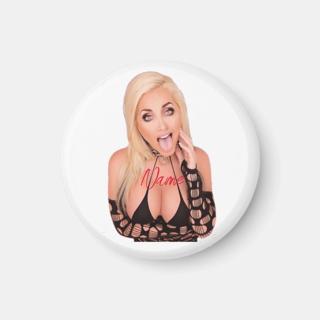 Kokette blonde Thunder_Cove Magnet (Vorne)