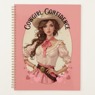 Kokette Cowgirl Western Mode Porträt Planer