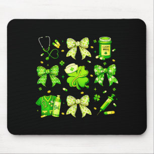 Kokette Fliege Krankenschwester lustig für Mädchen Mousepad