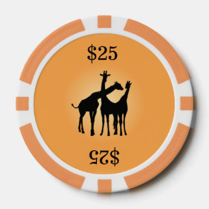 Kokette Giraffe Pokerchips