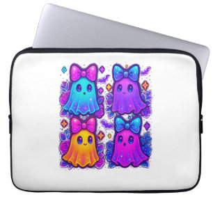 Kokette Irideszente Halloween Laptopschutzhülle