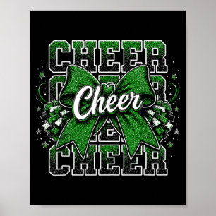 Kokette Jubelbogen Sport Cheerleaderin Cheerleadin Poster