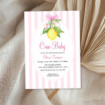 Kokette Lemon Pink Ciao Baby Shower