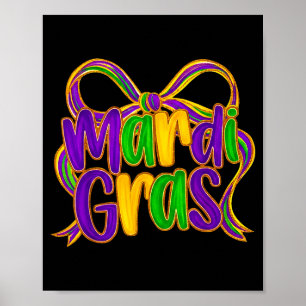 Kokette Mardi Gras 2026 Festival New Orleans Fraue Poster
