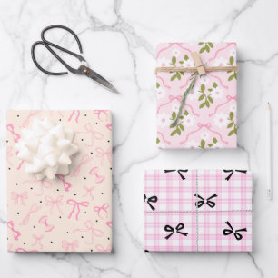 Kokette Pastell Süße Geschenkpapier Set
