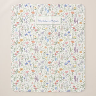 Kokette Wildblumenwiese Personalisiert Sherpadecke