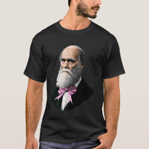 Koketten-Bogen-Charles-Darwin-Evolutionstheorie-Mä T-Shirt