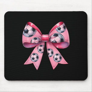 Koketten-Bogen-Fußball-Byll-Muster-Muttertags-Schl Mousepad